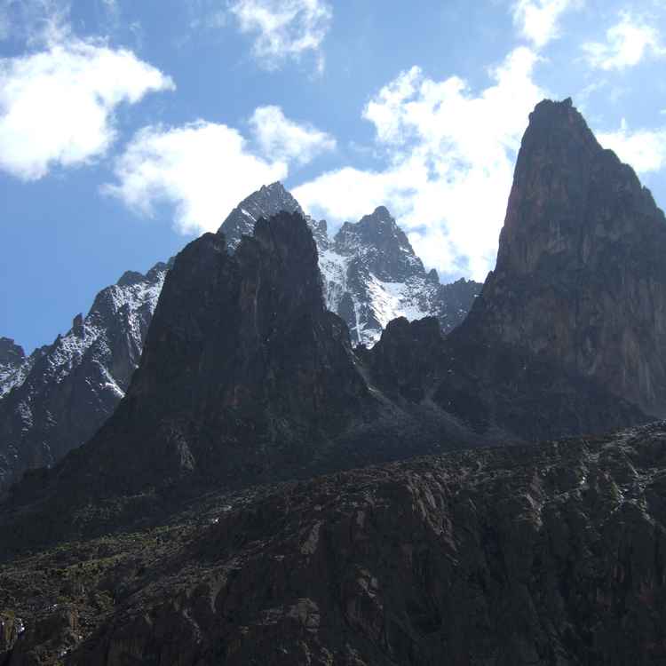 Das Mount-Kenia-Massiv