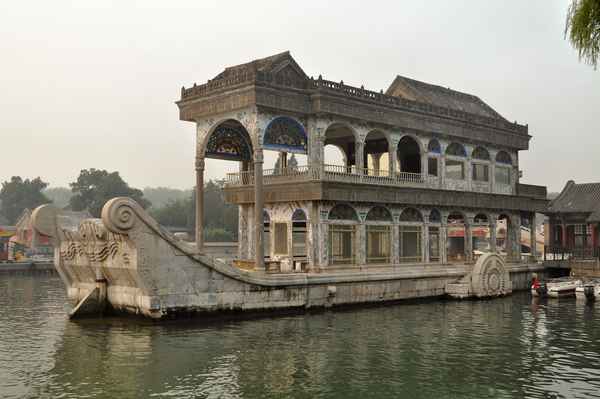 Peking - Marmorboot beim Sommerpalast
