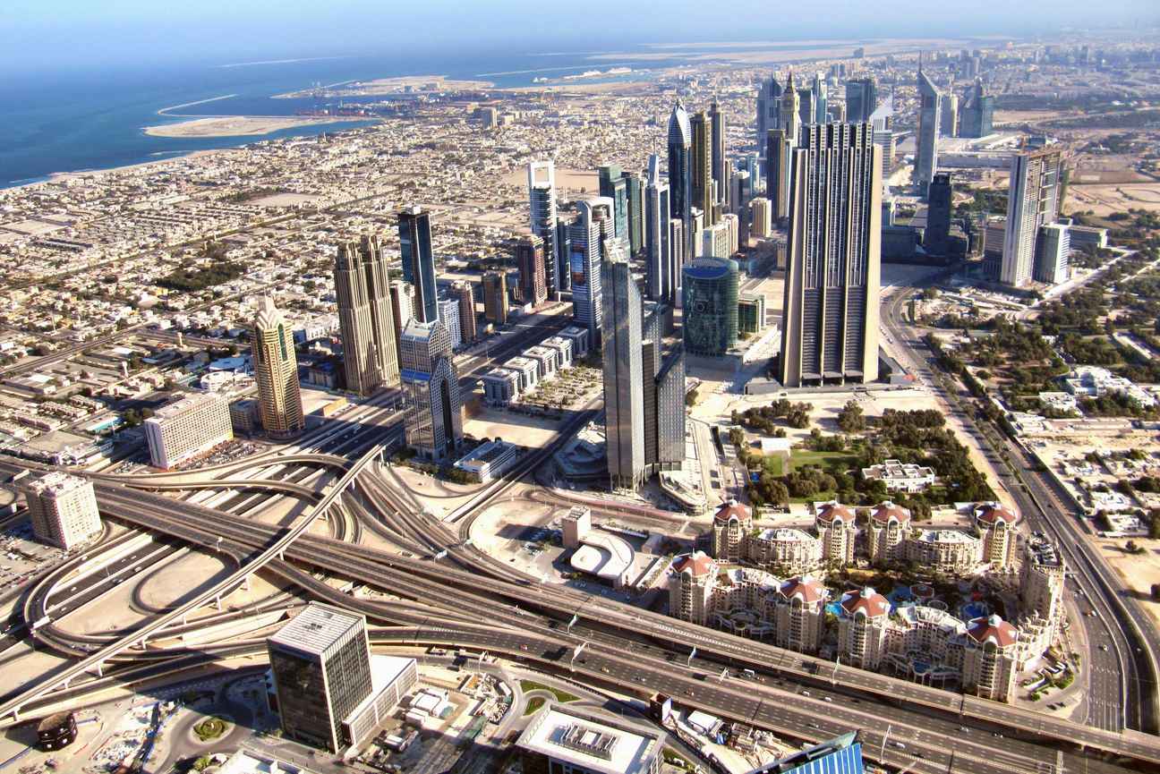  Blick über  Dubai