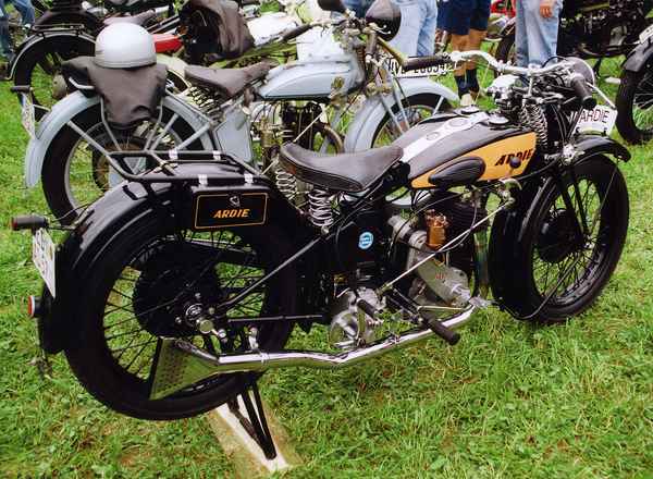 Oldtimer-Motorrad Marke Ardie