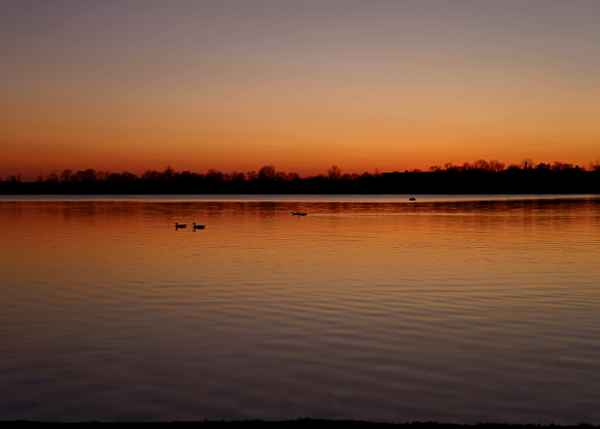 Sonnenuntergang am See