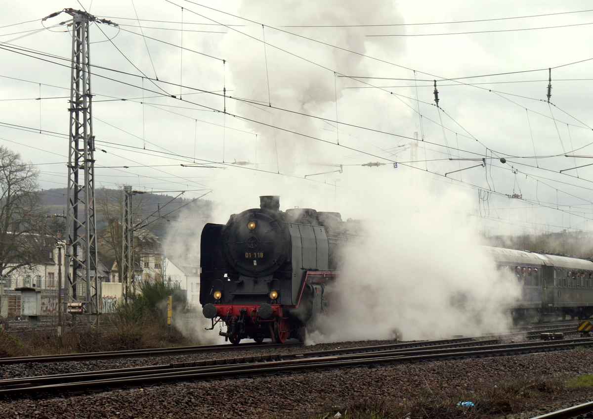 Schwere Anfahrt . . .