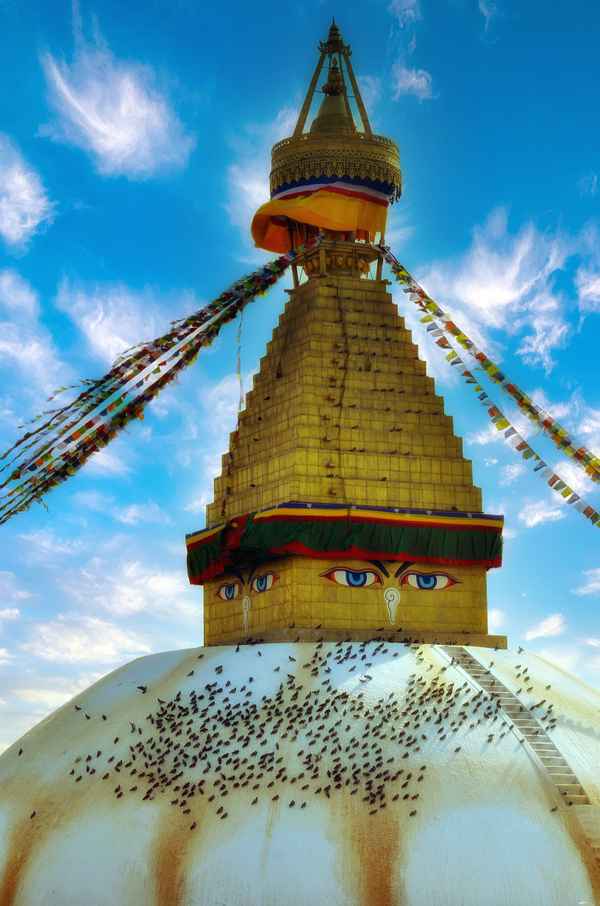 Stupa in Bodnath