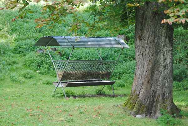 Futterkrippe für Rehe