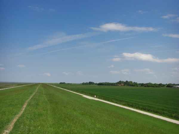 Spaziergang auf dem Deich