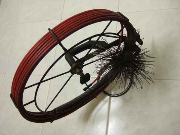 Schornsteinfegers Fegegerät