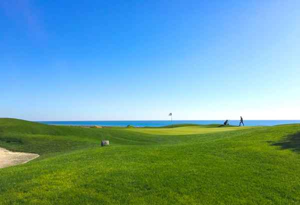 Golfer auf Links-Course 2