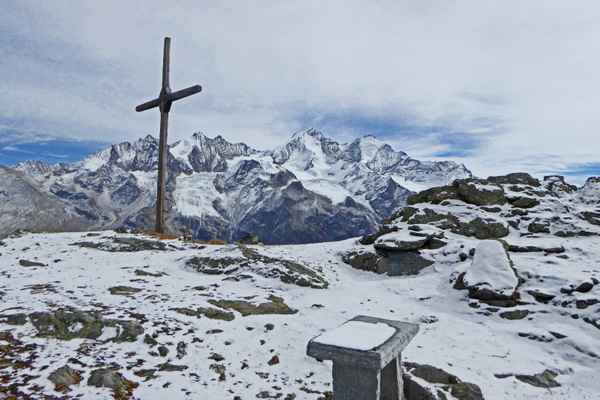 Auf dem Gross Kastel (2828 Meter)