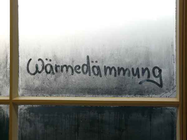 Wo bleibt hier die Wärmedämmung?! (Nahaufnahme)