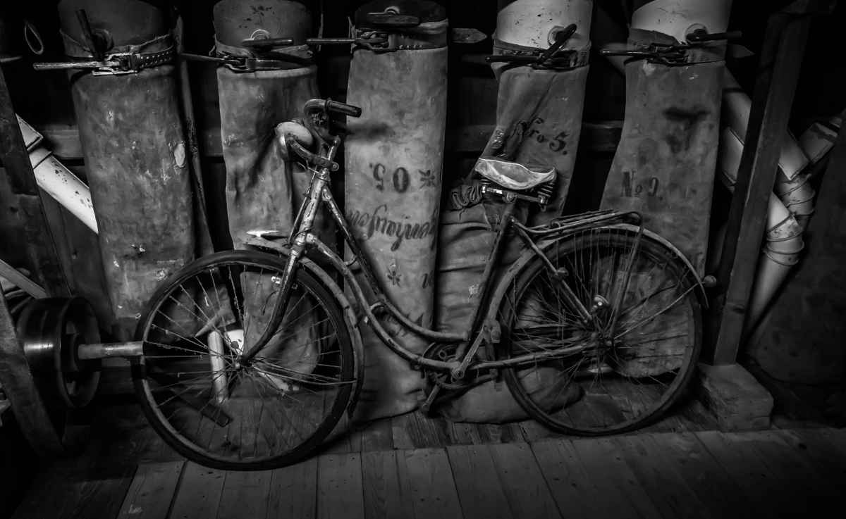 Altes Fahrrad