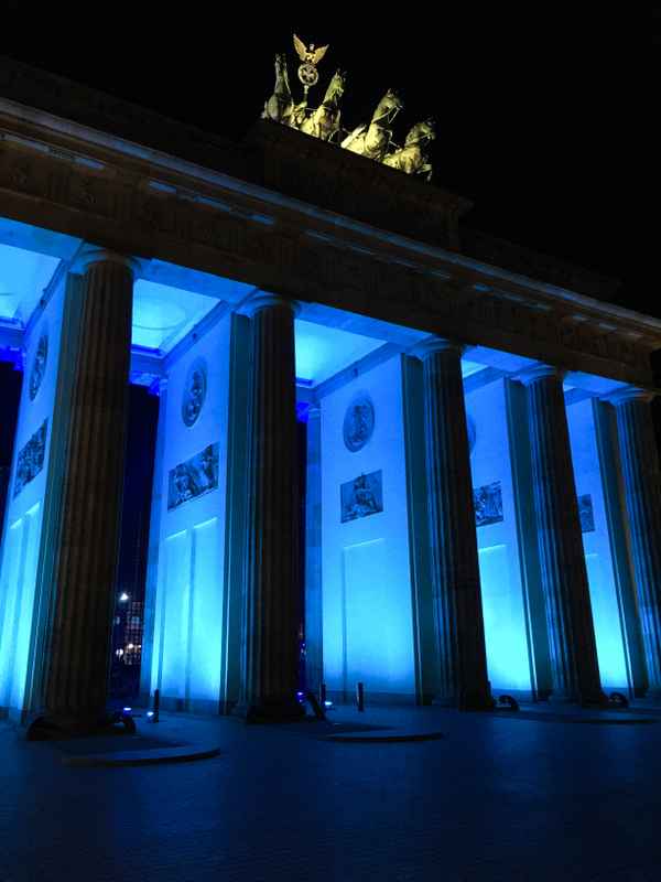 Brandenburger Tor bei Nacht