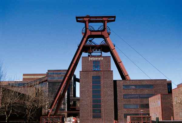 Förderturm Zeche Zollverein