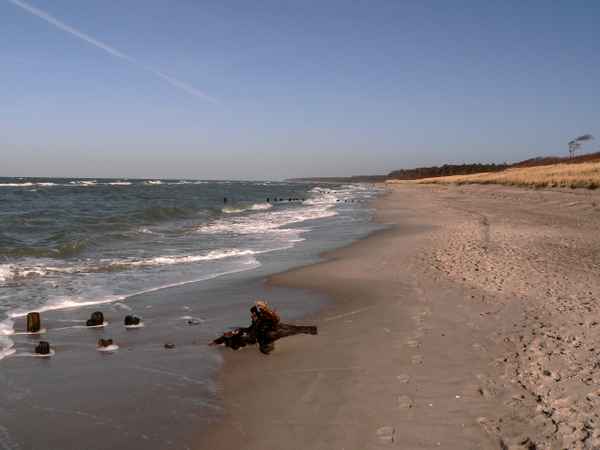Weststrand im Frebruar