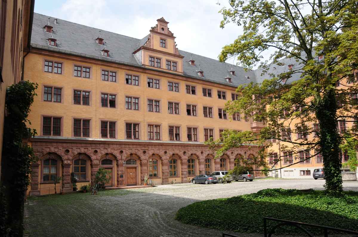 Innenhof der Alten Universität von Würzburg