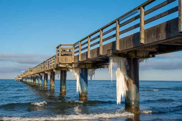 Eiswelten an der Ostsee
