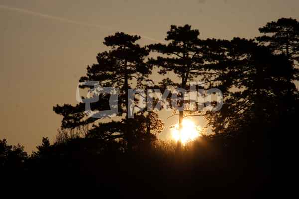 Sonnenaufgang in den Bergen
