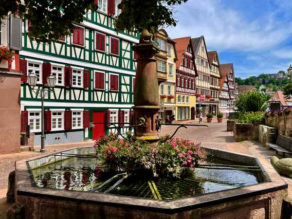 Calw Unterer Marktplatzbrunnen