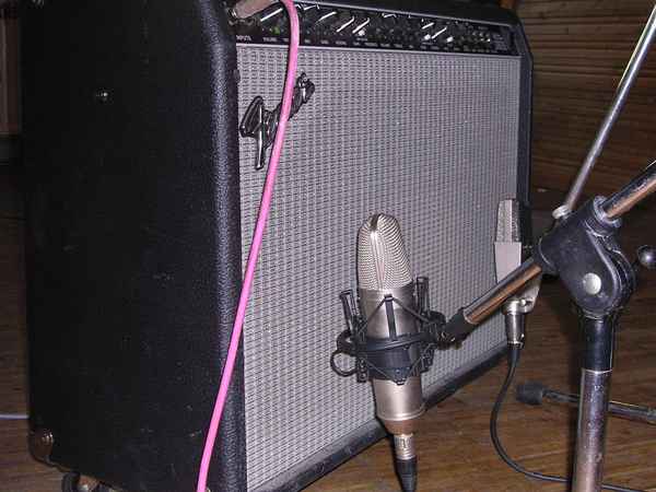 Fender mit Mics