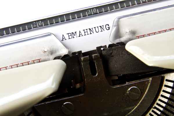 Abmahnung