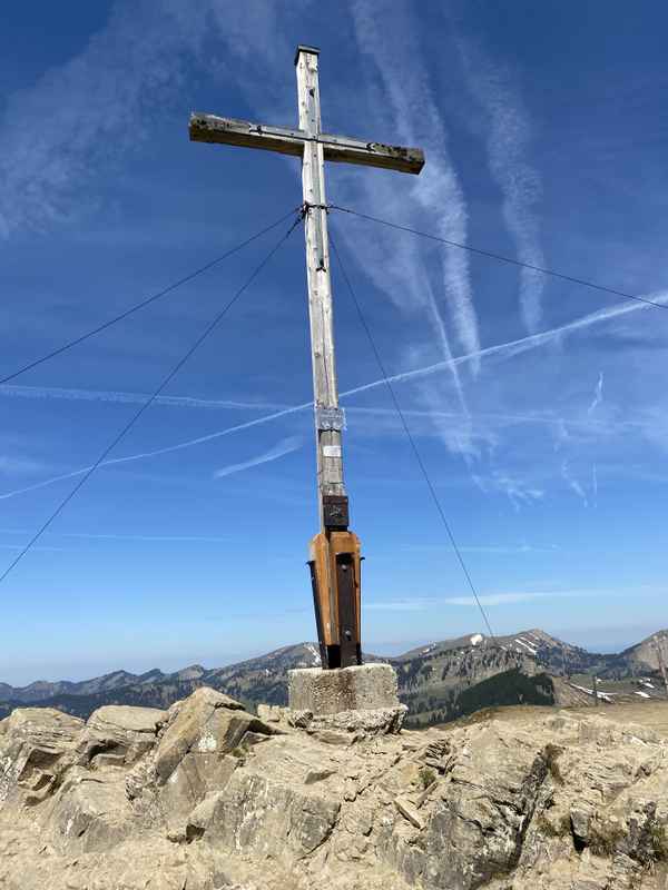 Gipfelkreuz auf dem Riedberger Horn im Oberallgäu / Foto: Alexander Hauk