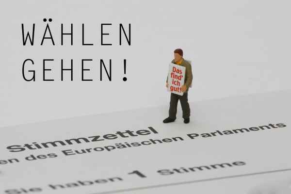 Europawahl: Wählen gehen! Das Find ich gut!