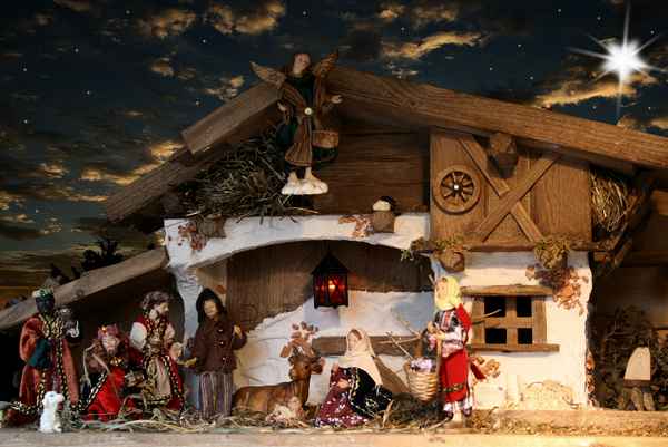 weihnachtskrippe