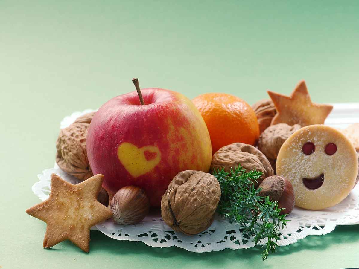 bunter Teller - wie früher . . .