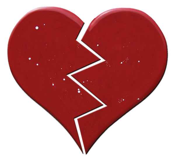 Zerbrochene Liebe