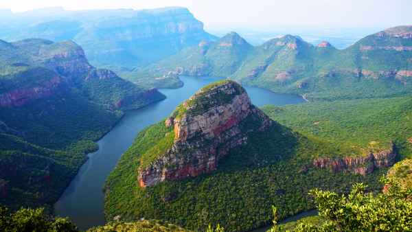 Blick auf den Blyde River Canyon in Südafrika