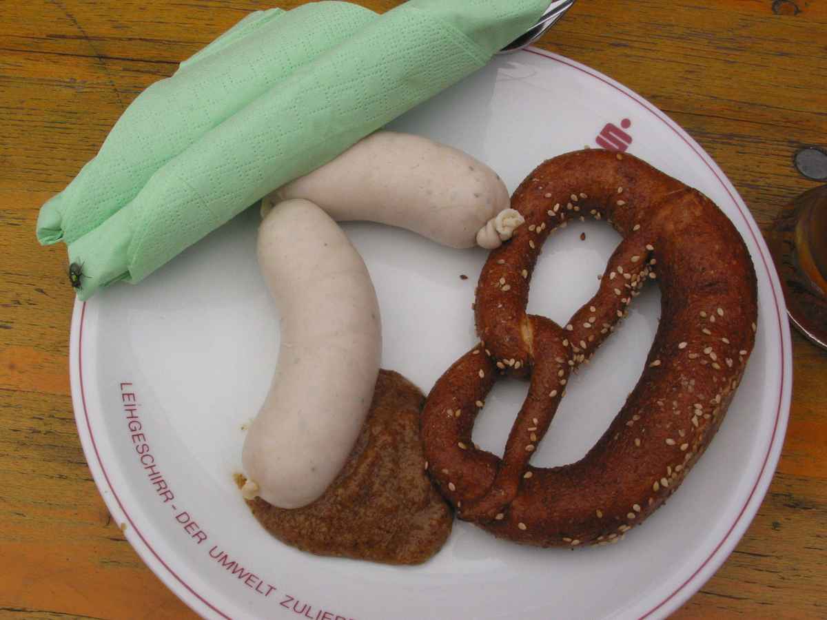 Weißwurst mit Breze