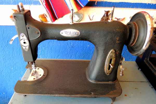 Alte Nähmaschine