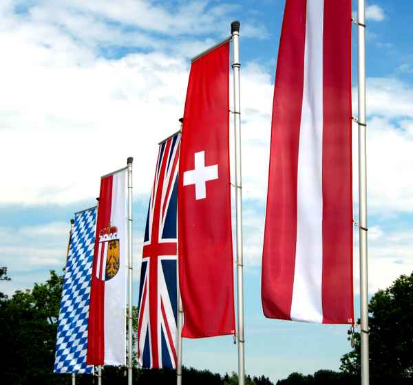 Flaggenparade