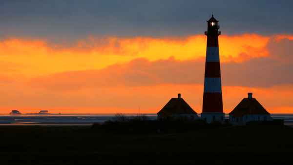 Westerhever am Abend