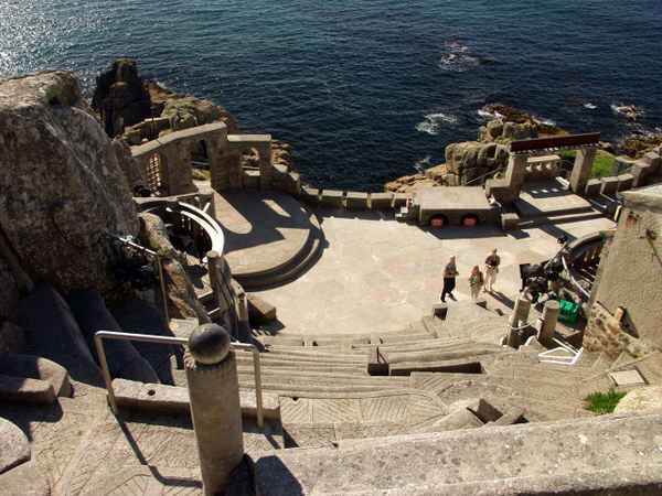 Porthcurno, Südengland: Minack Open Air Theatre von 1932 #2