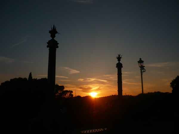  Römischer Sonnenuntergang