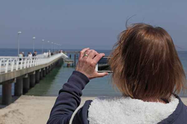 schnell ein Foto per WhatsApp