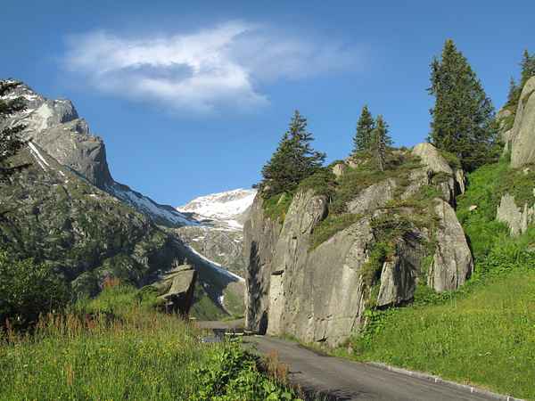 Zufahrt zur Göscheneralp