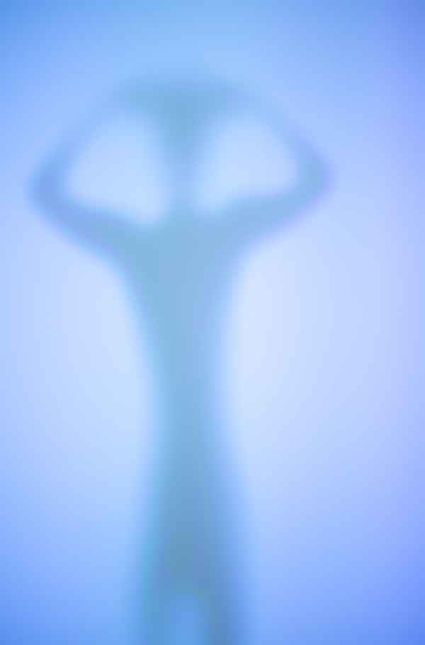 Weiche Silhouetten (blaue Serie) 06
