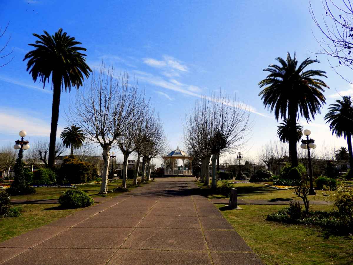 Plaza Constitución in Fray Bentos, Uruguay