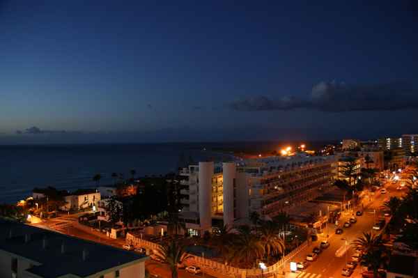 Playa del Inglés im Morgenlicht
