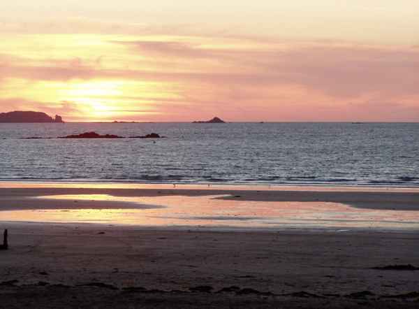 Sonnenuntergang am Meer