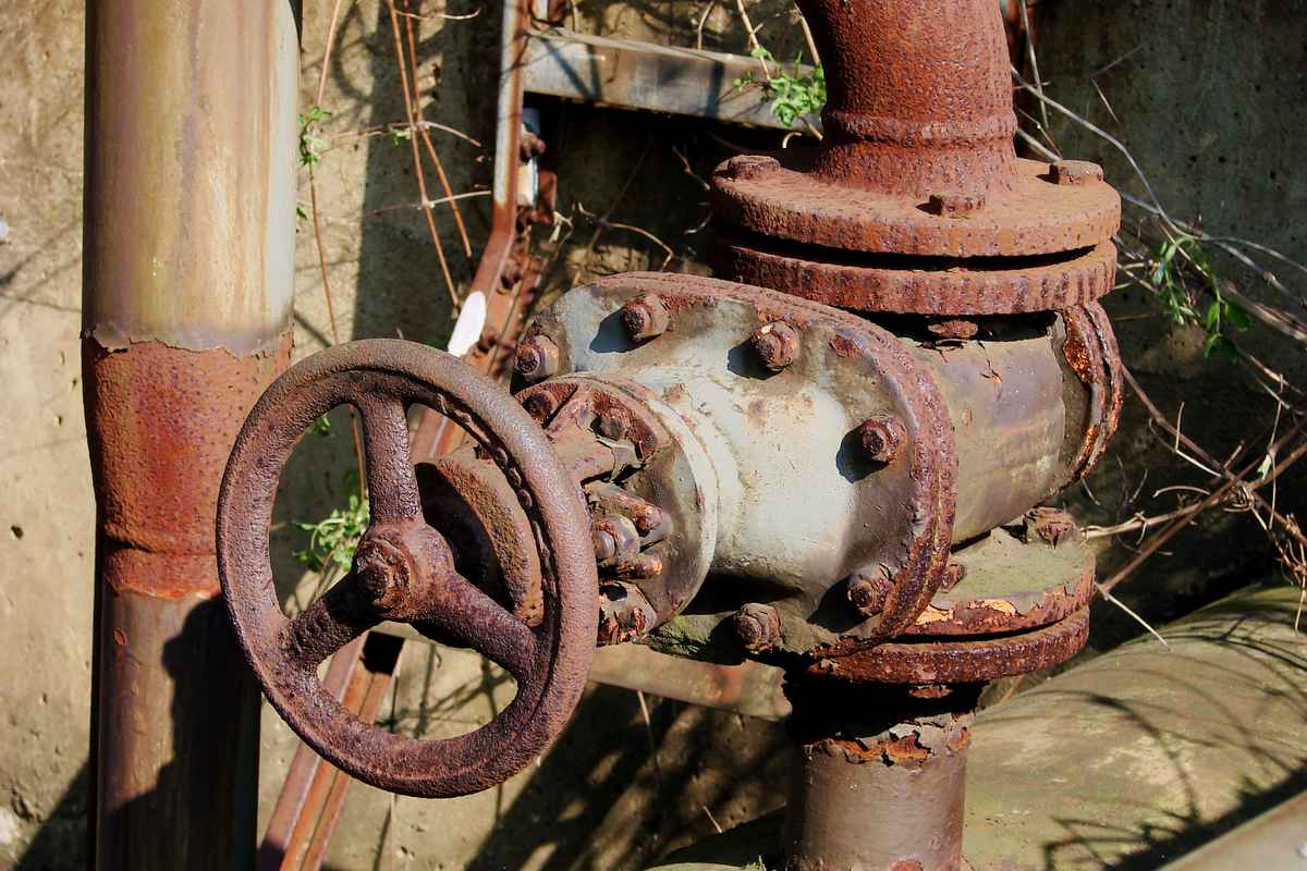 verrostet, vergessen, korrodiert