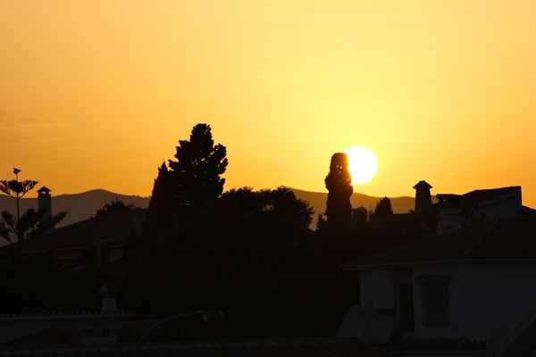 Sonnenuntergang in der Sierra-Nevada 2