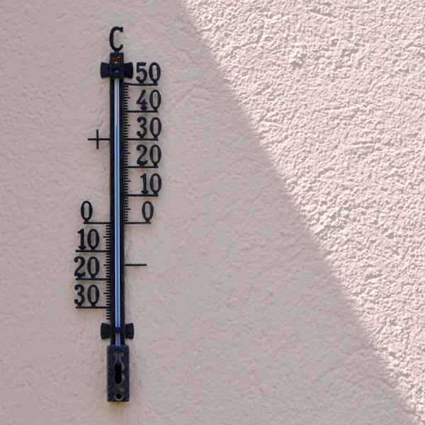 35 Grad am Schatten