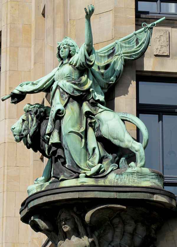 Hamburg,  Hammonia am Haus der Seefahrt