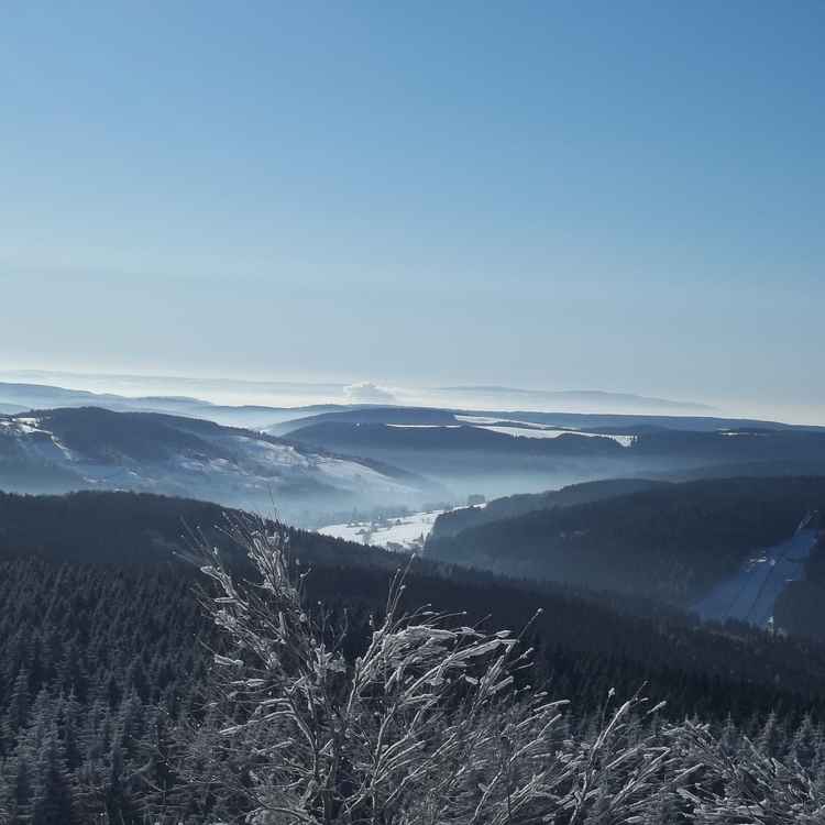 Vogtland Arena und Umgebung