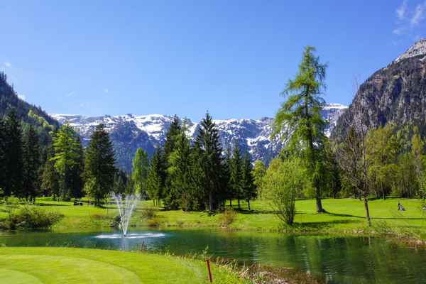 Golf in den Alpen