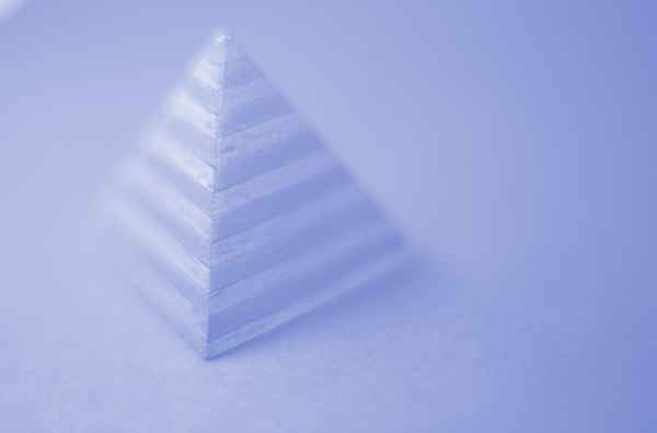 Pyramide-Aufbau-Struktur-Hierarchie
