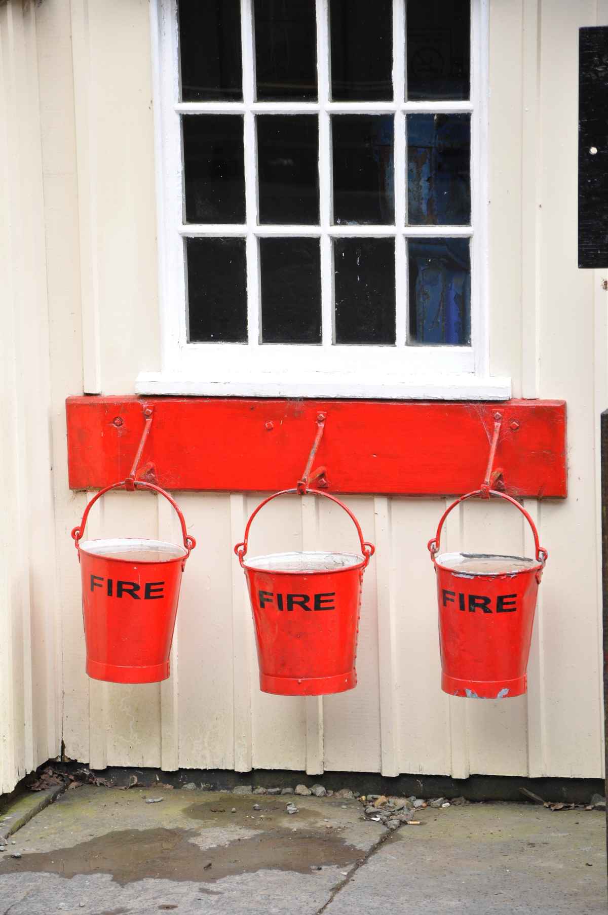 Feuerlöscher in Tanybwlch, Wales