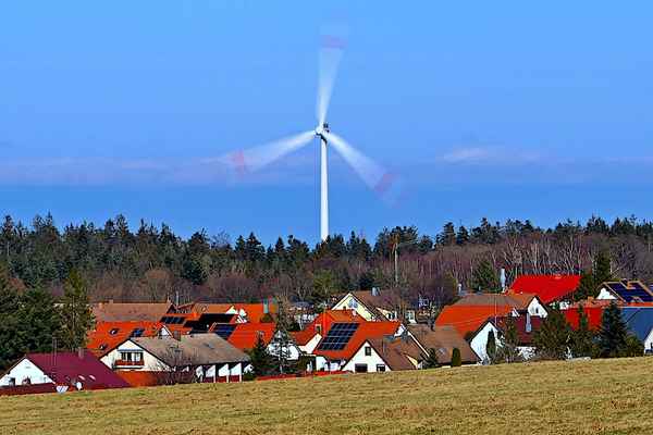 Strom aus Sonne & Wind
